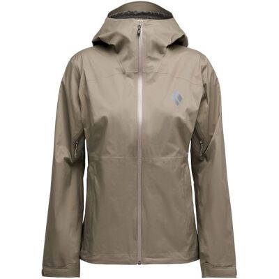 Black Diamond - Fineline Stretch Shell Jacket - Veste hardshell femme Walnut - S - Publicité Black Diamond - Fineline Stretch Shell Jacket - Veste hardshell femme Walnut - S - Publicité