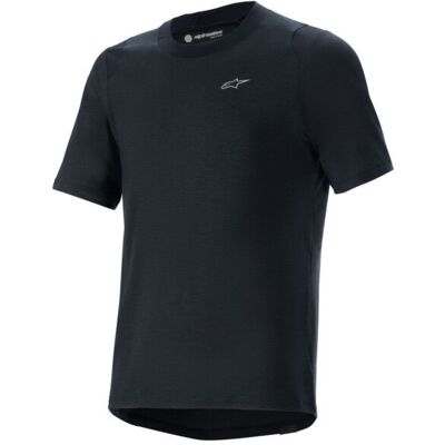 Maillot Alpinestars A-DURA Dri Wool manga courte - Noir - Publicité Maillot Alpinestars A-DURA Dri Wool manga courte - Noir - Publicité