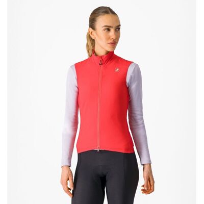 Castelli - Espresso W Vest - Gilet vélo femme Hibiscus - S - Publicité Castelli - Espresso W Vest - Gilet vélo femme Hibiscus - S - Publicité