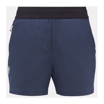 Short Millet Wanaka - saphir - Pantalons de trekking légers et à séchage rapide - Publicité Short Millet Wanaka - saphir - Pantalons de trekking légers et à séchage rapide - Publicité