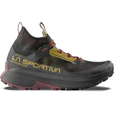 La Sportiva - Prodigio Hike GTX - Chaussures randonnée homme Black / Savana - 45.5 - Publicité La Sportiva - Prodigio Hike GTX - Chaussures randonnée homme Black / Savana - 45.5 - Publicité