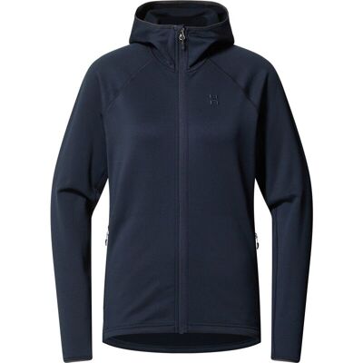 Haglöfs Magma Mid Hood Gilet en Polaire - Gilet - Publicité Haglöfs Magma Mid Hood Gilet en Polaire - Gilet - Publicité