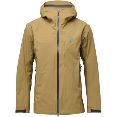 Black Diamond - Highline Stretch Shell - Veste hardshell homme Flax - XL - Publicité Black Diamond - Highline Stretch Shell - Veste hardshell homme Flax - XL - Publicité