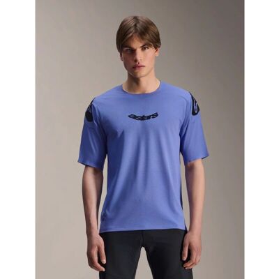 Alpine Stars - A-Aria Polartec Elite SS Jersey - Maillot VTT homme Baja Blue - M - Publicité Alpine Stars - A-Aria Polartec Elite SS Jersey - Maillot VTT homme Baja Blue - M - Publicité