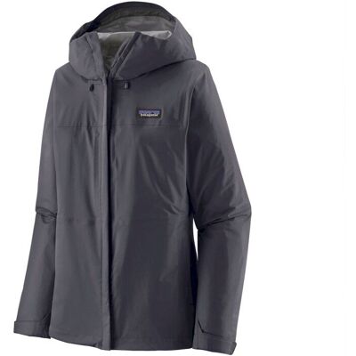 Patagonia - W's Torrentshell 3L Jkt - Veste hardshell femme Smolder Blue - L - Publicité Patagonia - W's Torrentshell 3L Jkt - Veste hardshell femme Smolder Blue - L - Publicité