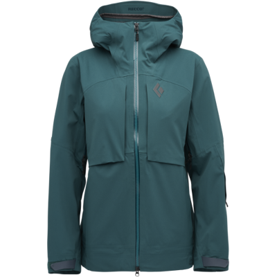 Black Diamond - Factor Shell - Veste ski femme Deep Woods - S - Publicité Black Diamond - Factor Shell - Veste ski femme Deep Woods - S - Publicité
