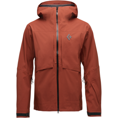 Black Diamond - Factor Shell - Veste ski homme Iron Red - XL - Publicité Black Diamond - Factor Shell - Veste ski homme Iron Red - XL - Publicité