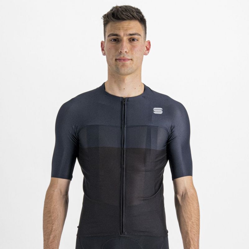 Sportful Light Pro - Maillot vélo homme Black / Galaxy Blue M