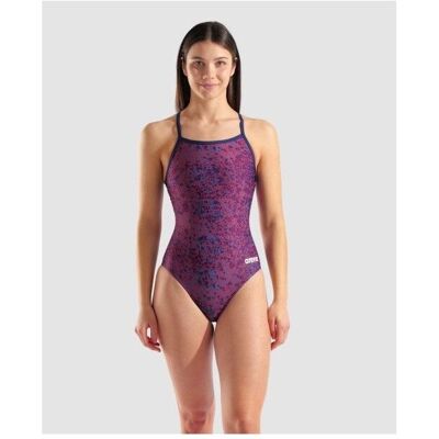 Arena - Snakeskin Swimsuit Lightdr - Maillot de bain 1 pièce femme Navy Team / Red White Blue - 36 - Publicité Arena - Snakeskin Swimsuit Lightdr - Maillot de bain 1 pièce femme Navy Team / Red White Blue - 36 - Publicité