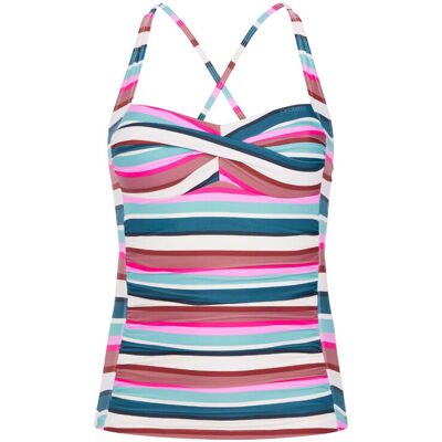 Protest - Mixlusca 24 Tankini - Haut de bikini femme Loud Pink - M / 38C - Publicité Protest - Mixlusca 24 Tankini - Haut de bikini femme Loud Pink - M / 38C - Publicité