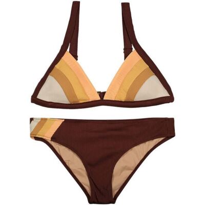 Rip Curl - Surf Revival Triangle Set - Bikini femme Plum - S - Publicité Rip Curl - Surf Revival Triangle Set - Bikini femme Plum - S - Publicité