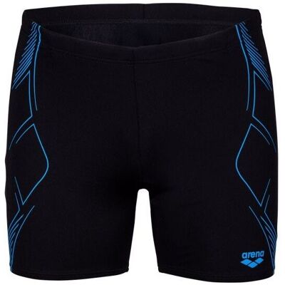 Arena - Graphic Swim Mid Jammer - Maillot de bain natation homme Black-Turquoise - 80 - Publicité Arena - Graphic Swim Mid Jammer - Maillot de bain natation homme Black-Turquoise - 80 - Publicité
