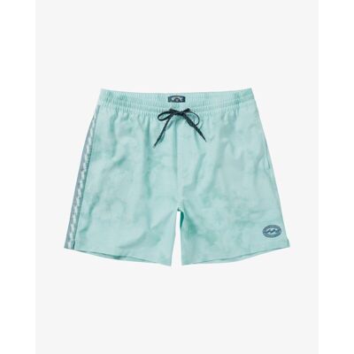 Billabong - D Bah Taped - Maillot de bain Sky Blue - L - Entrejambe 17" - Publicité Billabong - D Bah Taped - Maillot de bain Sky Blue - L - Entrejambe 17" - Publicité