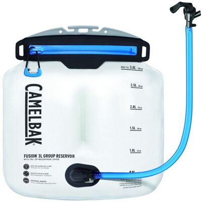 Camelbak - Fusion Group Reservoir - Poche à eau Clear - 3 L - Publicité Camelbak - Fusion Group Reservoir - Poche à eau Clear - 3 L - Publicité