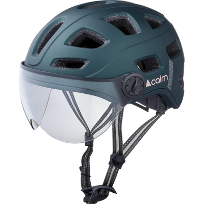 Cairn - Quartz Visor - Casque vélo urbain homme Mat Metallic Sky - M (52 - 58 cm) - Publicité Cairn - Quartz Visor - Casque vélo urbain homme Mat Metallic Sky - M (52 - 58 cm) - Publicité