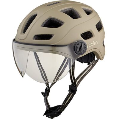 Cairn - Quartz Visor - Casque vélo urbain homme Mat Khaki - M (52 - 58 cm) - Publicité Cairn - Quartz Visor - Casque vélo urbain homme Mat Khaki - M (52 - 58 cm) - Publicité