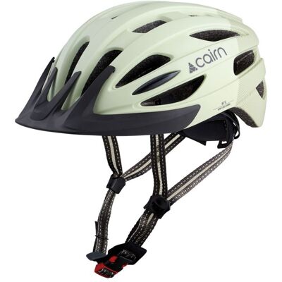 Cairn - Fusion Led - Casque vélo urbain homme Mat Agate Gray Triangle - M (55 - 59 cm) - Publicité Cairn - Fusion Led - Casque vélo urbain homme Mat Agate Gray Triangle - M (55 - 59 cm) - Publicité
