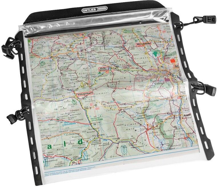 Ortlieb Map Case for Ultimate - Accessoire sacoche vélo Transparent Unique