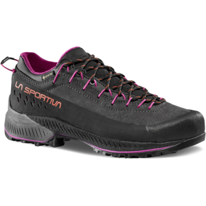 La Sportiva - TX4 Evo Woman GTX - Chaussures approche femme Carbon / Springtime - 42 - Publicité La Sportiva - TX4 Evo Woman GTX - Chaussures approche femme Carbon / Springtime - 42 - Publicité