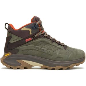 Merrell - Moab Speed 2 Ltr Mid WP - Chaussures randonnée homme Olive - 42 - Publicité Merrell - Moab Speed 2 Ltr Mid WP - Chaussures randonnée homme Olive - 42 - Publicité