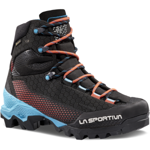 La Sportiva - Aequilibrium ST Woman GTX - Chaussures alpinisme femme Black / Hibiscus - 37.5 - Publicité La Sportiva - Aequilibrium ST Woman GTX - Chaussures alpinisme femme Black / Hibiscus - 37.5 - Publicité