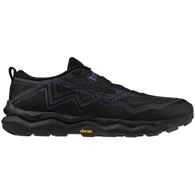 Mizuno - Wave Daichi 9 GTX - Chaussures trail homme Black / Dress Blues / Black Sand - 47 - Publicité Mizuno - Wave Daichi 9 GTX - Chaussures trail homme Black / Dress Blues / Black Sand - 47 - Publicité