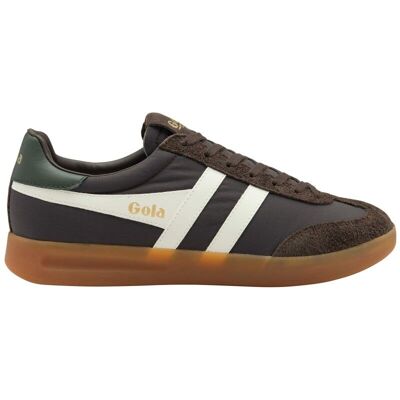 Gola - Cyclone Nylon - Chaussures lifestyle homme Mocha / Off White / Dark Khaki / Gum - 46 - Publicité Gola - Cyclone Nylon - Chaussures lifestyle homme Mocha / Off White / Dark Khaki / Gum - 46 - Publicité