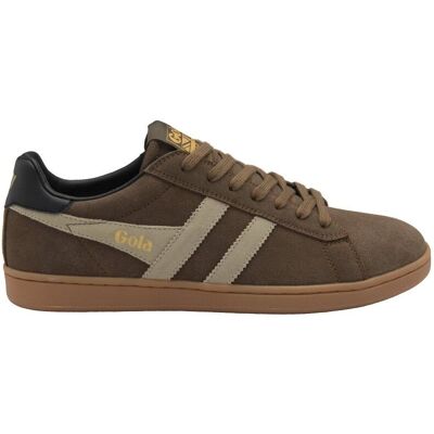 Gola - Equipe II Suede - Chaussures lifestyle homme Otter / Bone / Black - 43 - Publicité Gola - Equipe II Suede - Chaussures lifestyle homme Otter / Bone / Black - 43 - Publicité