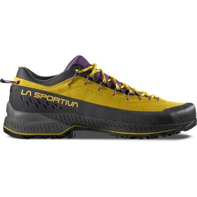 La Sportiva - TX4 Evo - Chaussures approche homme Yellow / Purple - 45 - Publicité La Sportiva - TX4 Evo - Chaussures approche homme Yellow / Purple - 45 - Publicité
