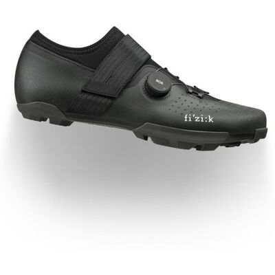 Fizik - Ferox Carbon 2 - Chaussures VTT Black / Dark Forest - 43 - Publicité Fizik - Ferox Carbon 2 - Chaussures VTT Black / Dark Forest - 43 - Publicité
