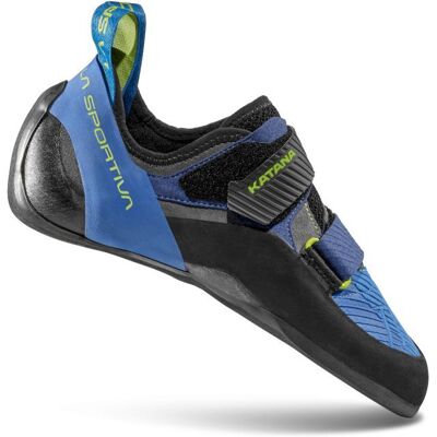 La Sportiva - Katana - Chaussons escalade homme Electric Blue / Lime Punch - 37.5 - Publicité La Sportiva - Katana - Chaussons escalade homme Electric Blue / Lime Punch - 37.5 - Publicité
