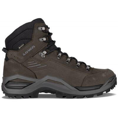 Lowa - Renegade Evo GTX Mid - Chaussures randonnée homme Dark Brown / Black - 47 - Publicité Lowa - Renegade Evo GTX Mid - Chaussures randonnée homme Dark Brown / Black - 47 - Publicité