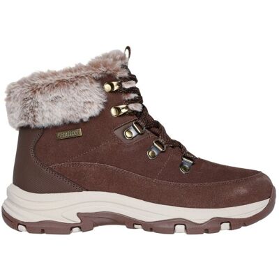 Skechers - Trego - Snow Worries - Bottes de neige femme Chocolat - 39 - Publicité Skechers - Trego - Snow Worries - Bottes de neige femme Chocolat - 39 - Publicité