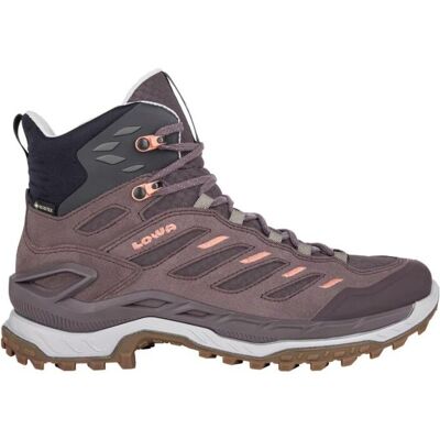 Lowa - Innovo GTX Mid Ws - Chaussures randonnée femme Brown Rose / Rose - 40 - Publicité Lowa - Innovo GTX Mid Ws - Chaussures randonnée femme Brown Rose / Rose - 40 - Publicité
