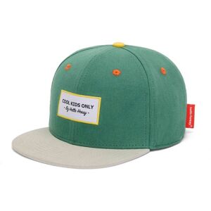 Hello Hossy - Mini Captain Cap - Casquette enfant Vert / Gris - 2 - 5 ans (48 - 52 cm) - Publicité Hello Hossy - Mini Captain Cap - Casquette enfant Vert / Gris - 2 - 5 ans (48 - 52 cm) - Publicité