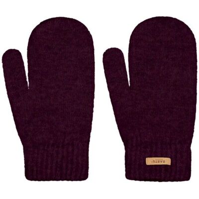 Barts - Witzia Mitts - Moufles femme Aubergine - Taille unique - Publicité Barts - Witzia Mitts - Moufles femme Aubergine - Taille unique - Publicité
