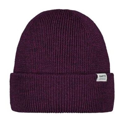 Barts - Ulvor Beanie - Bonnet Aubergine - Taille unique - Publicité Barts - Ulvor Beanie - Bonnet Aubergine - Taille unique - Publicité
