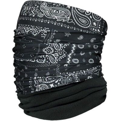 Barts - Multicol Polar Paisley Mix - Tour de cou Black - Taille unique - Publicité Barts - Multicol Polar Paisley Mix - Tour de cou Black - Taille unique - Publicité
