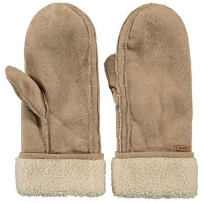 Barts - Yuka Mitts - Moufles femme Light Brown - S / M - Publicité Barts - Yuka Mitts - Moufles femme Light Brown - S / M - Publicité