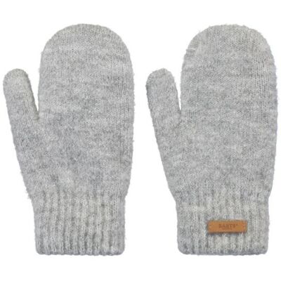 Barts - Witzia Mitts - Moufles femme Heather Grey - Taille unique - Publicité Barts - Witzia Mitts - Moufles femme Heather Grey - Taille unique - Publicité
