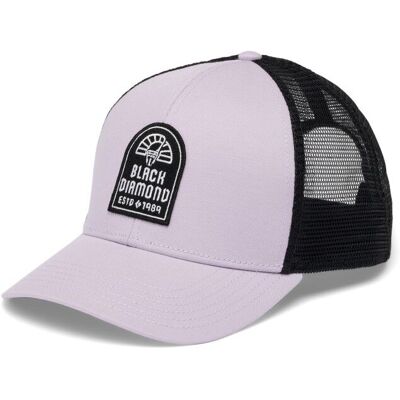 Black Diamond - Trucker Hat - Casquette Soft Lilac / Black / Black Cam Patch - Taille unique - Publicité Black Diamond - Trucker Hat - Casquette Soft Lilac / Black / Black Cam Patch - Taille unique - Publicité