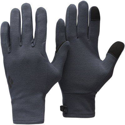 Black Diamond - Midweight Wool Liners - Gants laine mérinos Charcoal - M - Publicité Black Diamond - Midweight Wool Liners - Gants laine mérinos Charcoal - M - Publicité