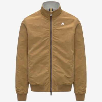 K-Way - Arsene Cotton Double - Veste imperméable homme Brown Bistre - Beige Lt - L - Publicité K-Way - Arsene Cotton Double - Veste imperméable homme Brown Bistre - Beige Lt - L - Publicité