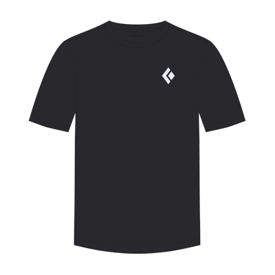 Black Diamond - Equipment For Alpinist SS Tee - T-shirt homme Black - S - Publicité Black Diamond - Equipment For Alpinist SS Tee - T-shirt homme Black - S - Publicité