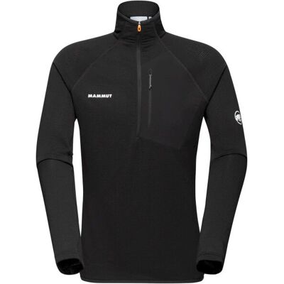Mammut - Aenergy Light ML Half Zip Pull - Polaire homme Black - L - Publicité Mammut - Aenergy Light ML Half Zip Pull - Polaire homme Black - L - Publicité