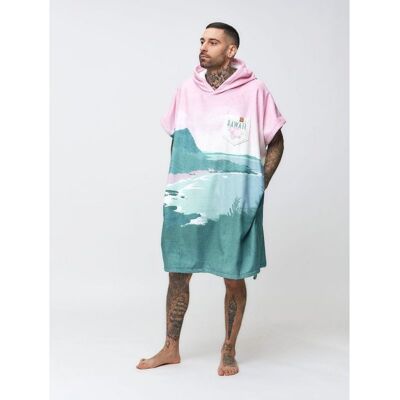 After Essentials - Poncho Destination - Poncho surf Hawaii - Taille unique - Publicité After Essentials - Poncho Destination - Poncho surf Hawaii - Taille unique - Publicité