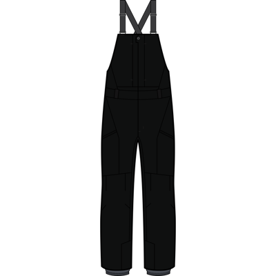 Black Diamond - Recon Stretch Bibs - Salopette ski femme Black - XS - Publicité Black Diamond - Recon Stretch Bibs - Salopette ski femme Black - XS - Publicité