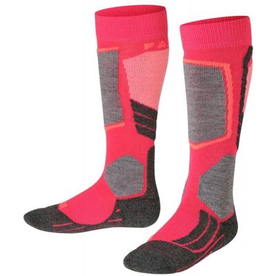Falke - SK2 Kids - Chaussettes ski enfant Pink - 35 - 38 - Publicité Falke - SK2 Kids - Chaussettes ski enfant Pink - 35 - 38 - Publicité