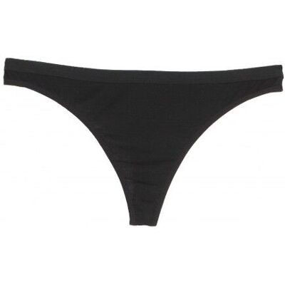 icebreaker - Siren Thong - String femme Black - L - Publicité icebreaker - Siren Thong - String femme Black - L - Publicité