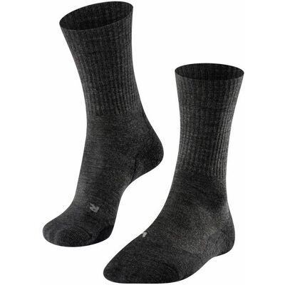 Falke - Falke Tk2 Wool - Chaussettes femme Smog - 39 - 40 - Publicité Falke - Falke Tk2 Wool - Chaussettes femme Smog - 39 - 40 - Publicité